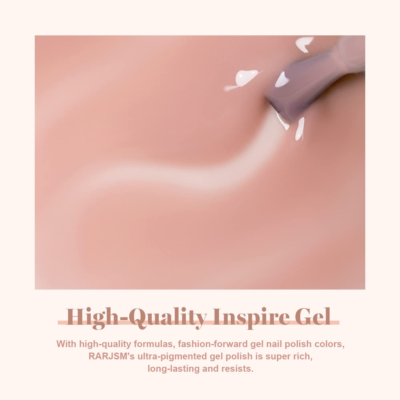 RARJSM Base Nude Rose: adherencia mejorada para acabado duradero