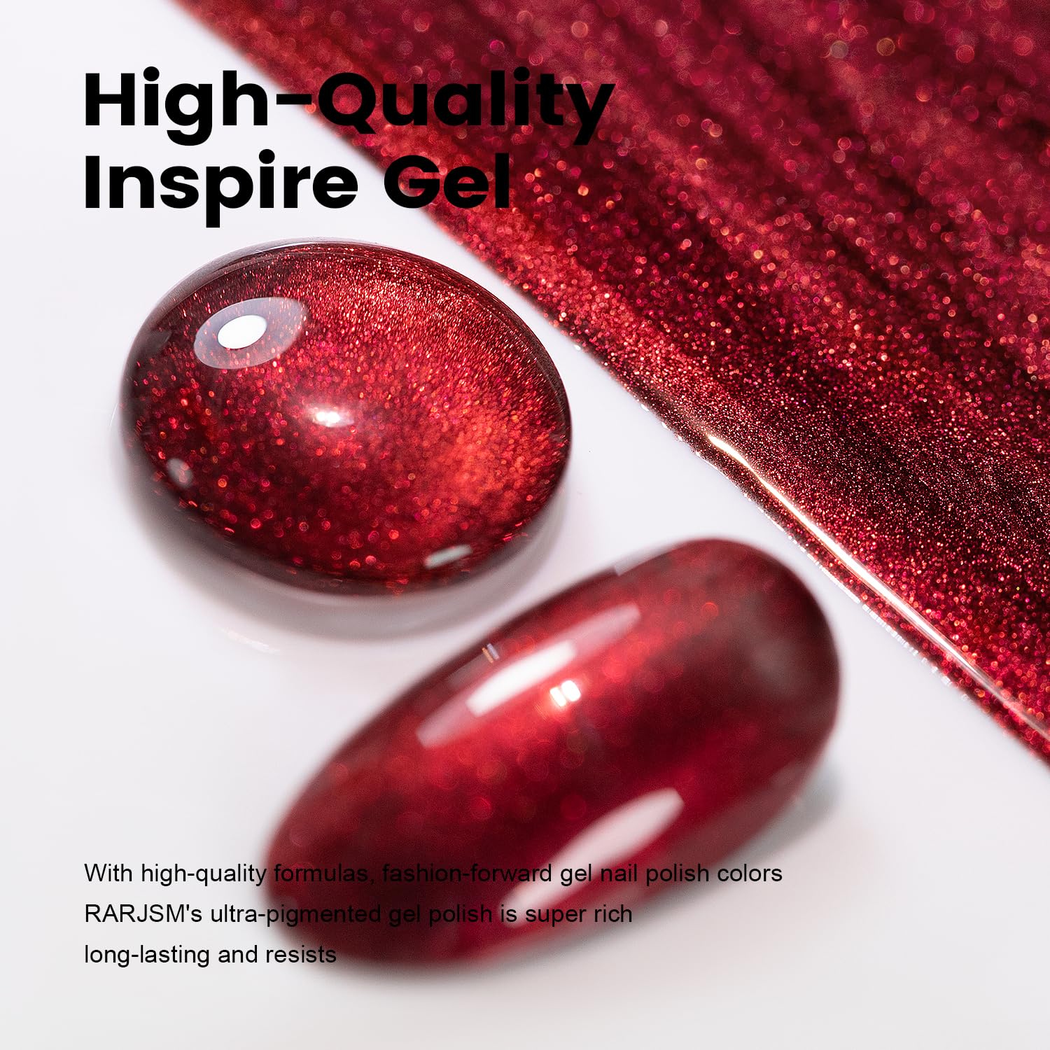 RARJSM camaleón gel cambia de color según iluminación, estilo único.
