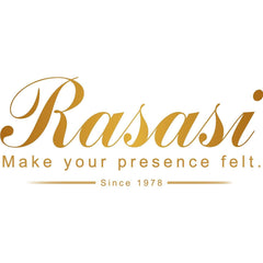 Rasasi Hawas, empaque frontal elegante para impacto visual.