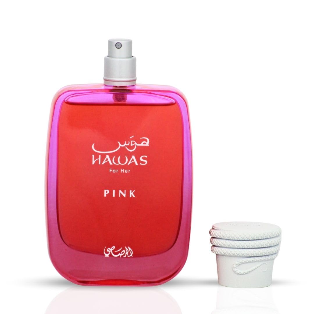 Rasasi Hawas Pink, desarrollo suave y agradable para uso diario