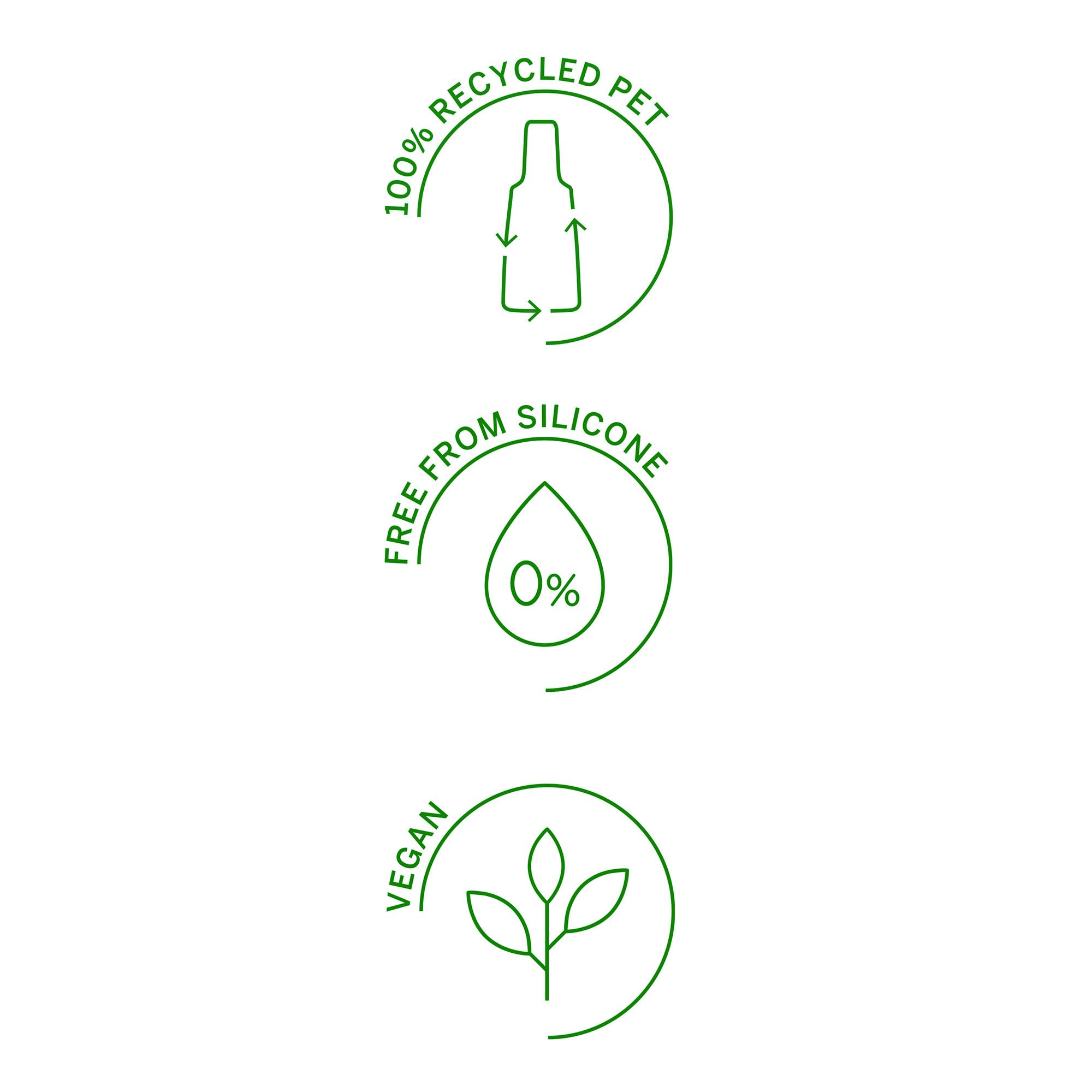 Rausch Coltsfoot Champú: envase reciclable para un consumo responsable.
