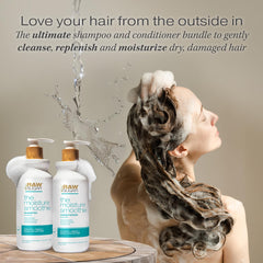 RAW SUGAR acondicionador con coco para cabello seco y con brillo