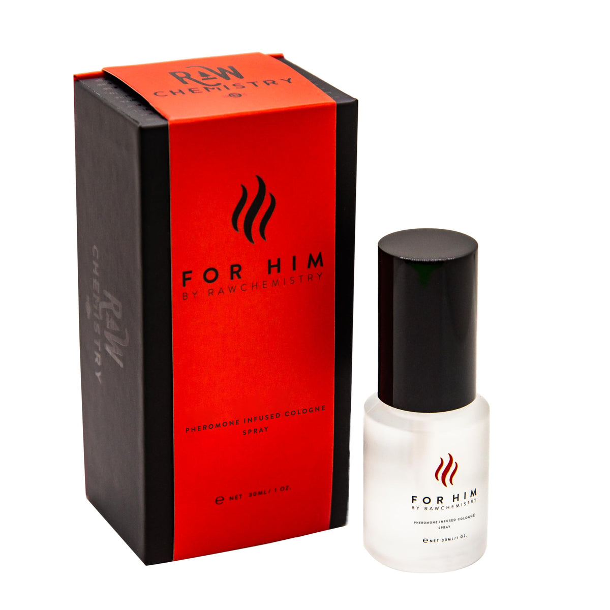 RawChemistry para él, botella frontal, ideal para impresionar con presencia sutil