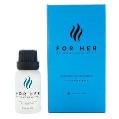 RawChemistry para ella, aceite perfume concentrado 15ml, uso diario.