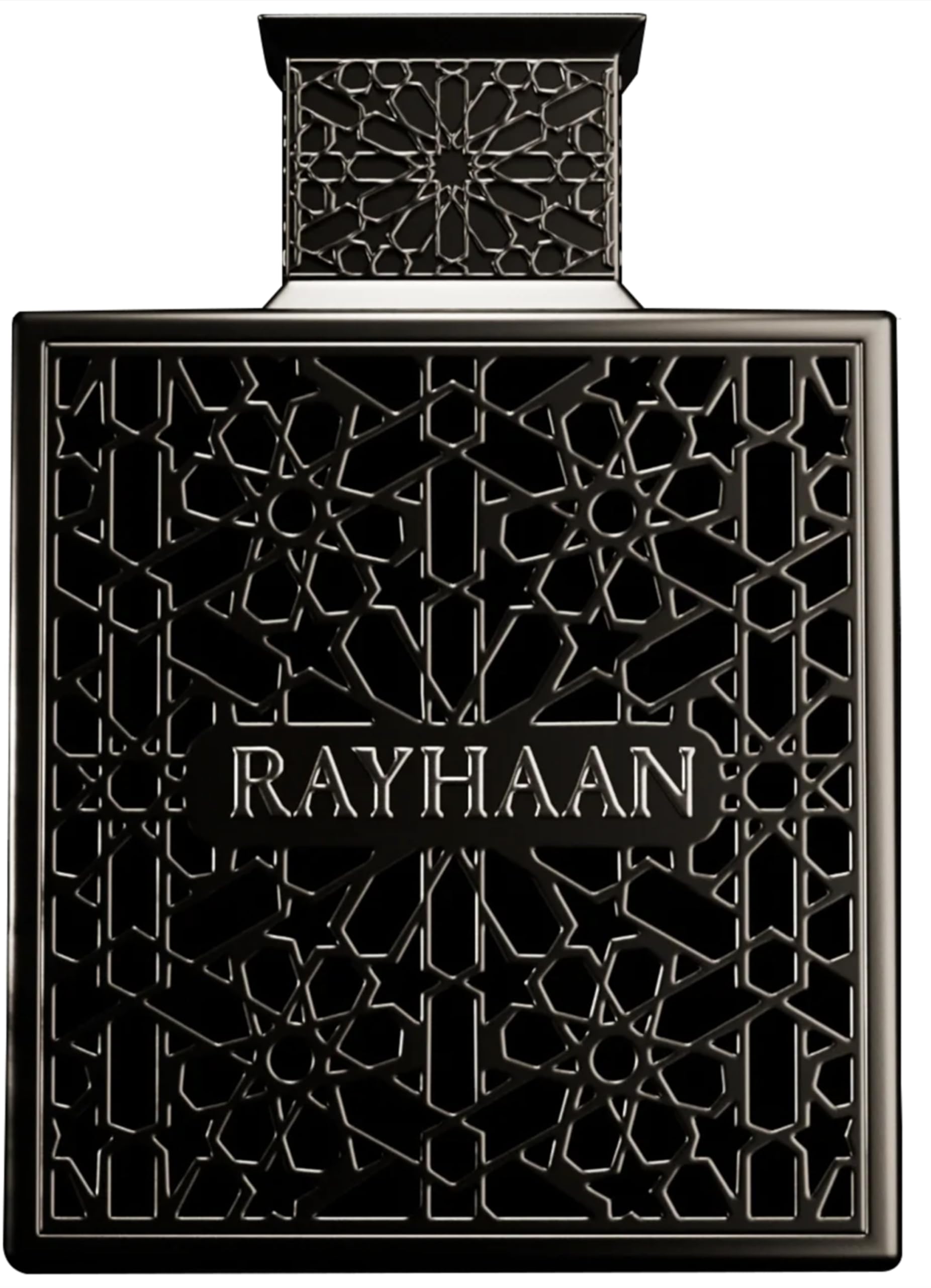 Rayhaan Obsidian, iris-citricos, frescura diaria para un toque elegante.