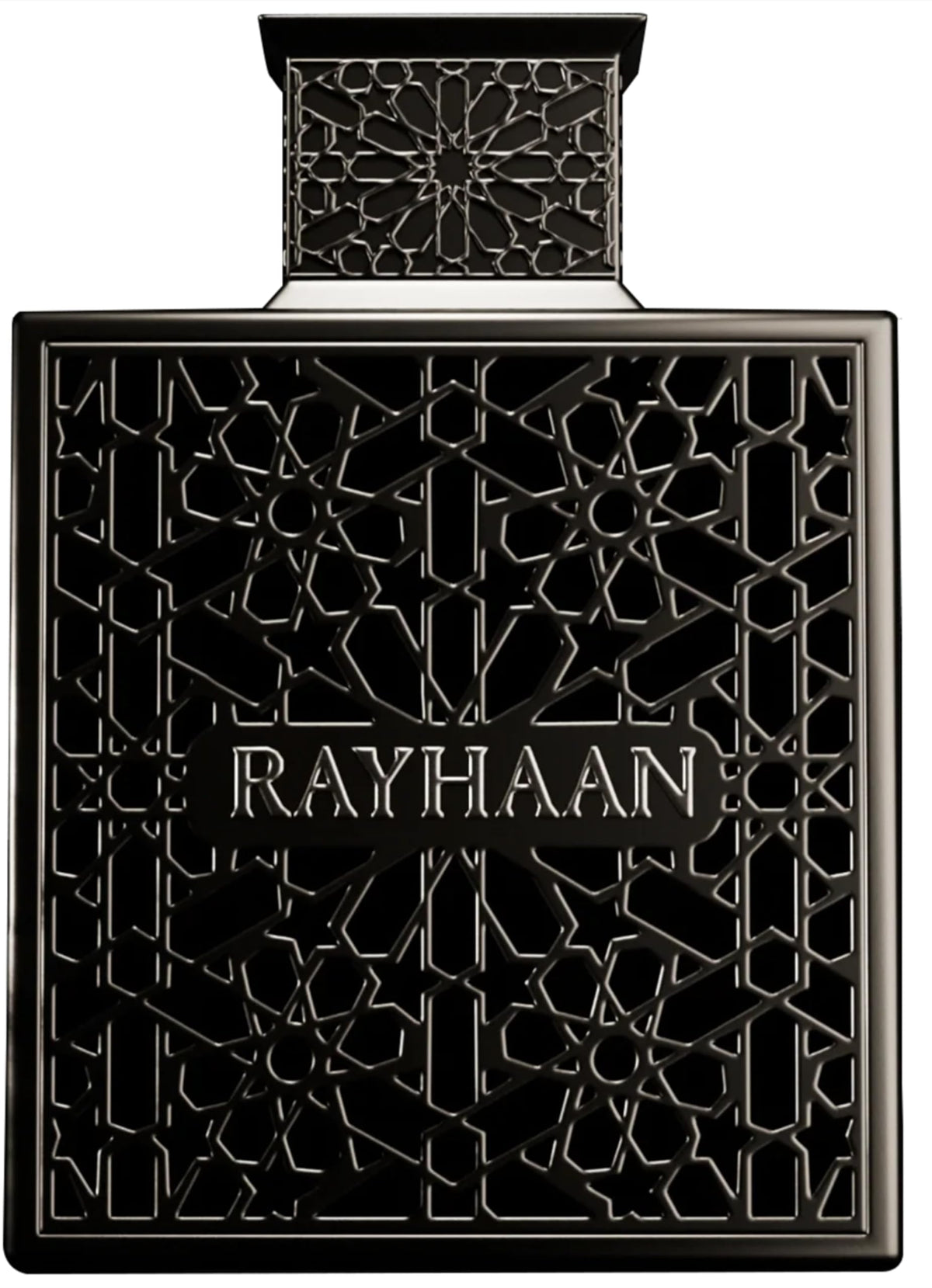 Rayhaan Obsidian, iris-citricos, frescura diaria para un toque elegante.