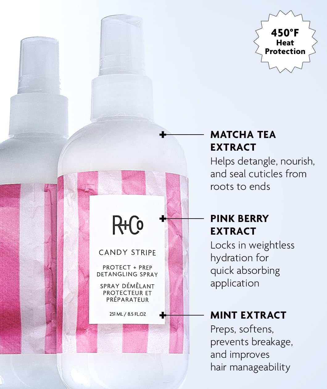 R+Co Candy Stripe nutre y sella la cuticula para brillo suave