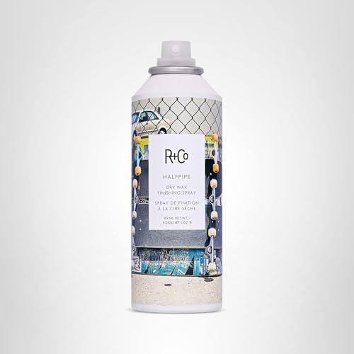 R+Co Halfpipe spray de cera seca: fácil retoque y reestilizado durante el día.