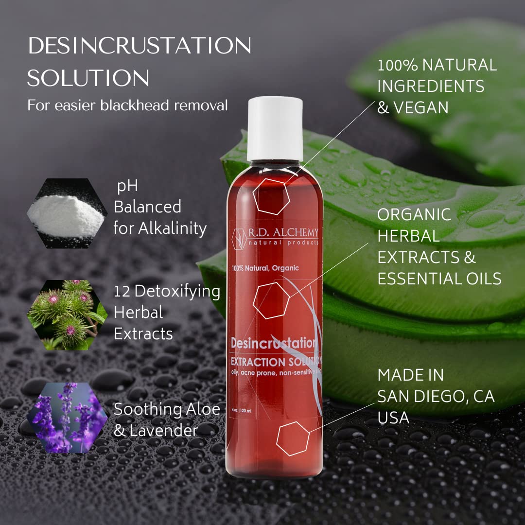 RD Alchemy Desincrustation Solution, textura crema visible, aplicación más uniforme.