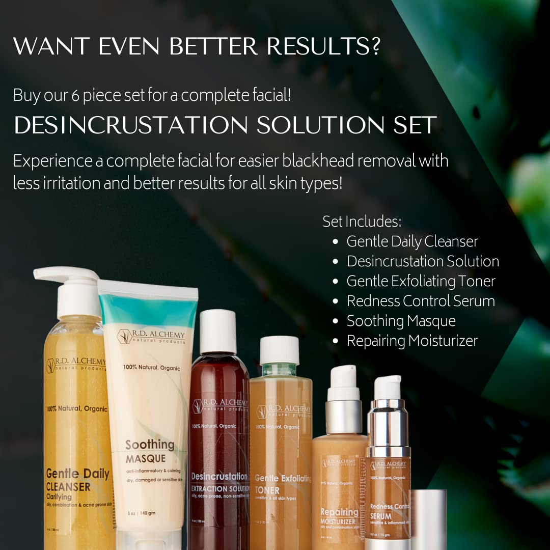 RD Alchemy Desincrustation Solution, uso profesional seguro, mejora resultados estéticos.