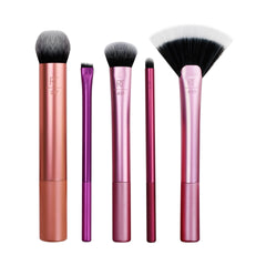 Real Techniques Artist Essentials cepillo base líquido, aplicación suave y cobertura uniforme
