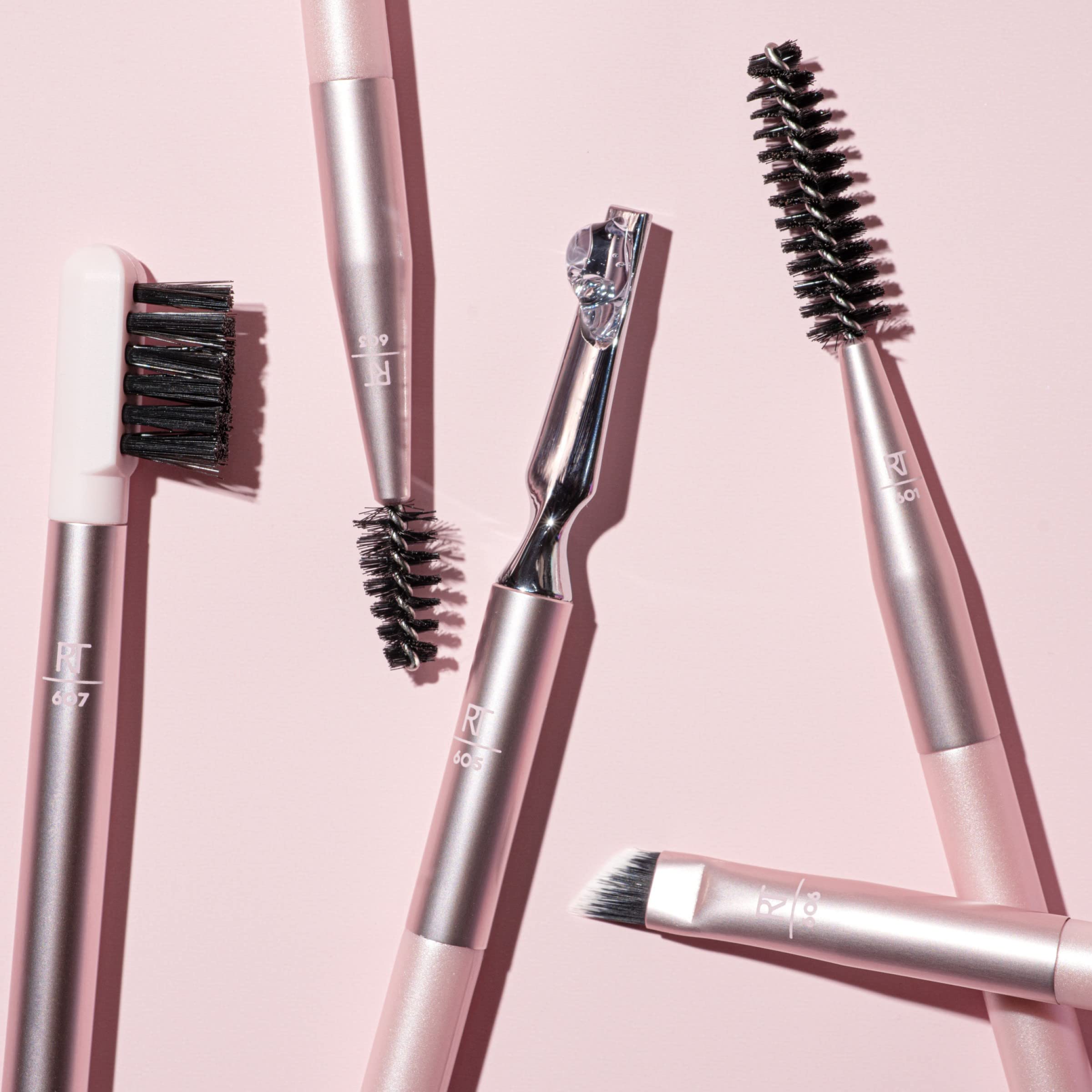 Real Techniques Brow Styling Set, limpieza fácil con gel para brochas.