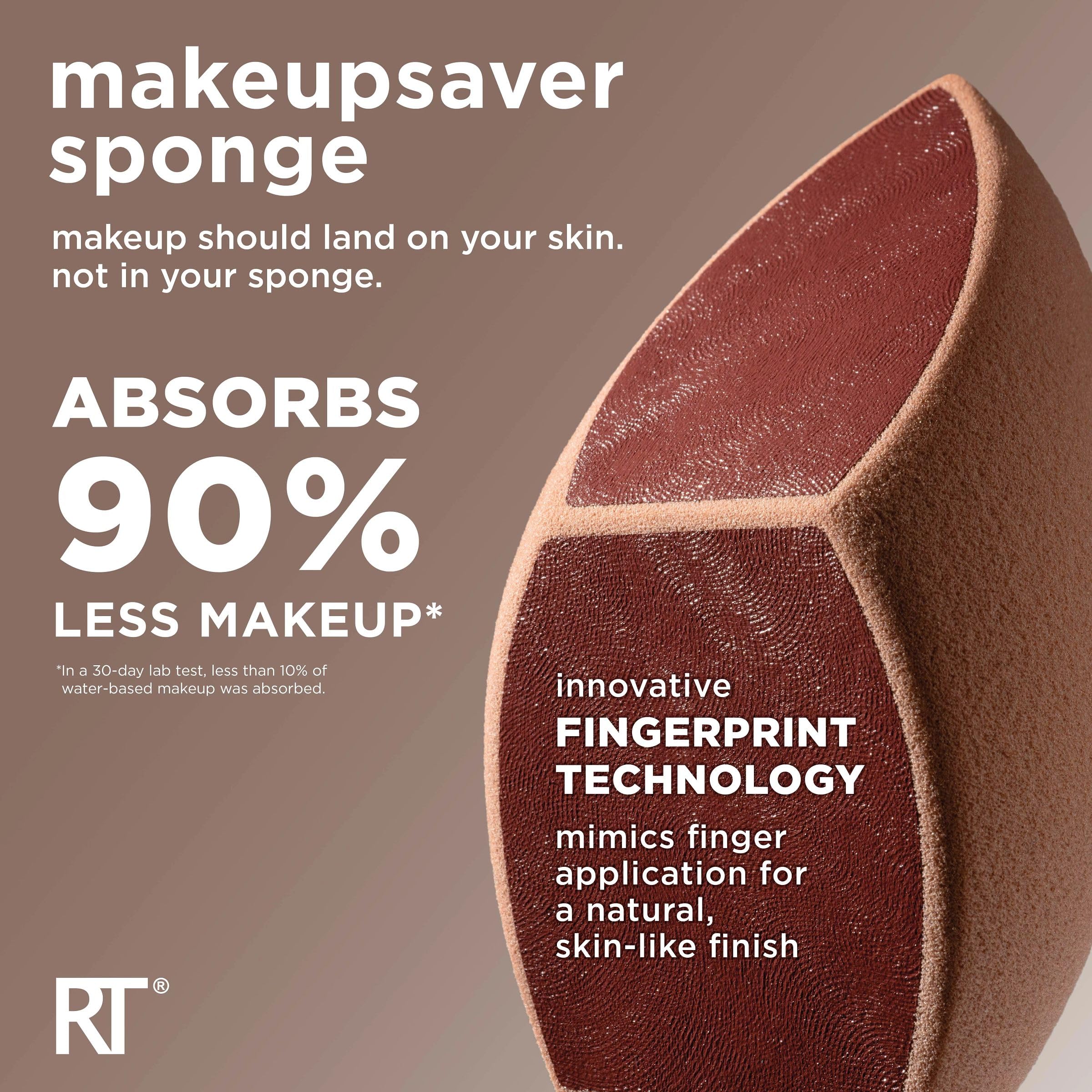Real Techniques Makeupsaver: absorción reducida para menos desperdicio