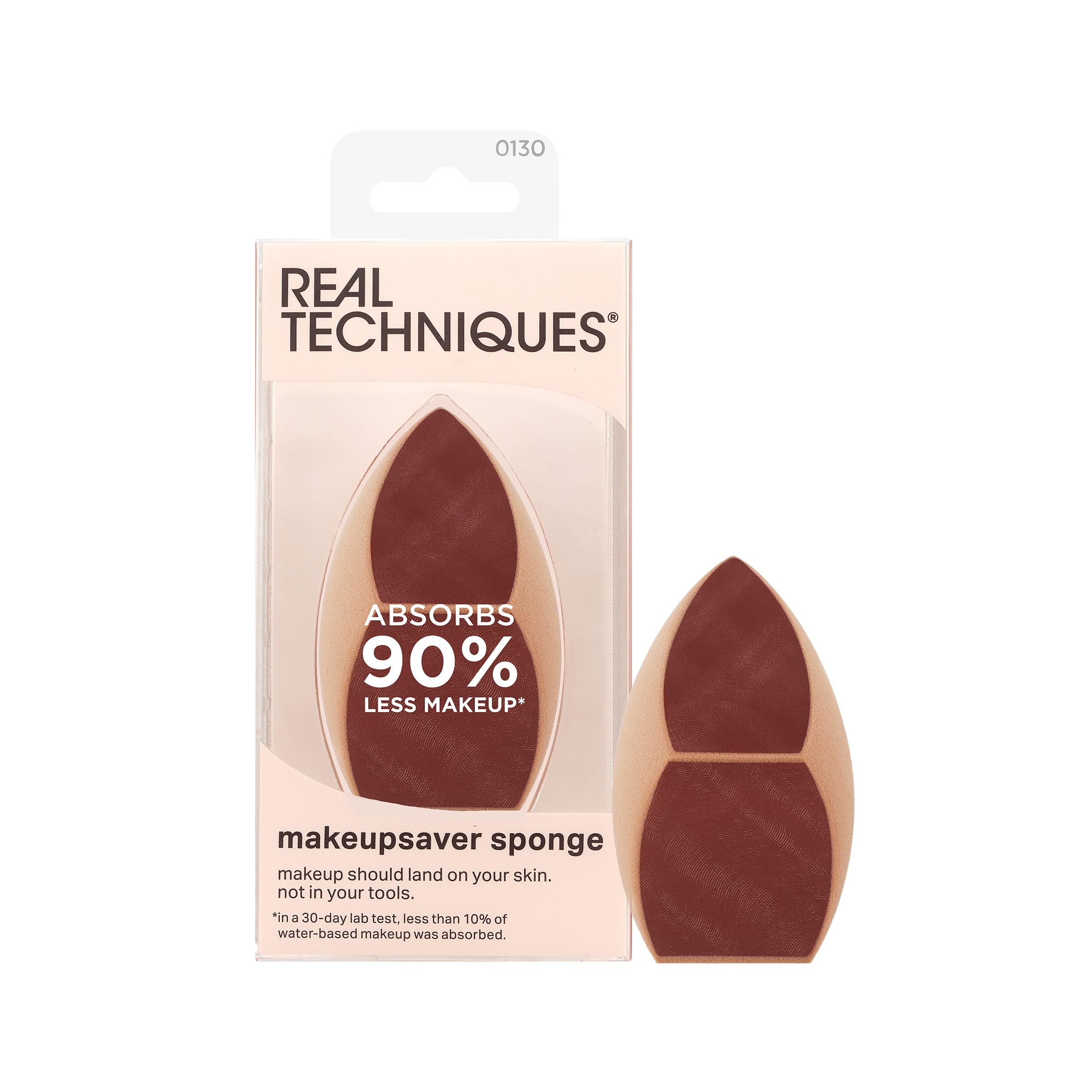 Real Techniques Makeupsaver: esponja base natural para acabado suave