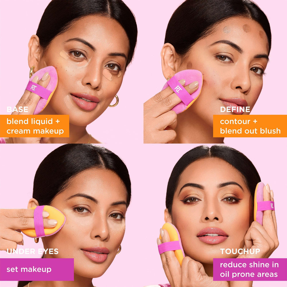 Real Techniques Miracle 2-en-1: banda elástica reversible para usar ambos lados.
