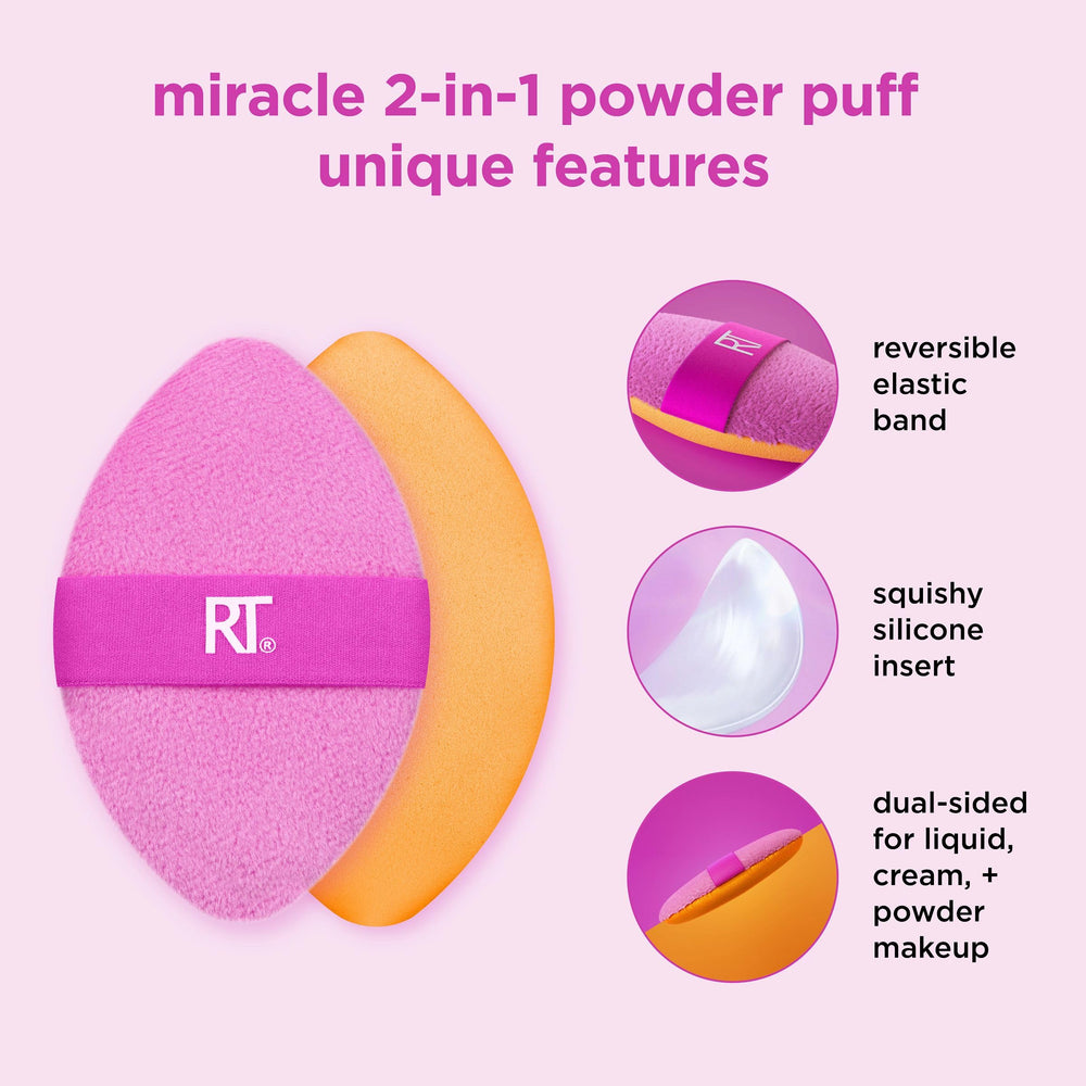 Real Techniques Miracle 2-en-1: precisión de dos puntos para áreas difíciles.