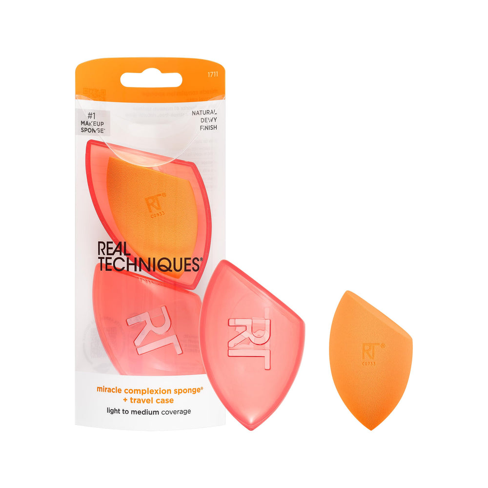 Real Techniques Miracle Complexion Esponja: enfoque esponja para base suave y uniforme.