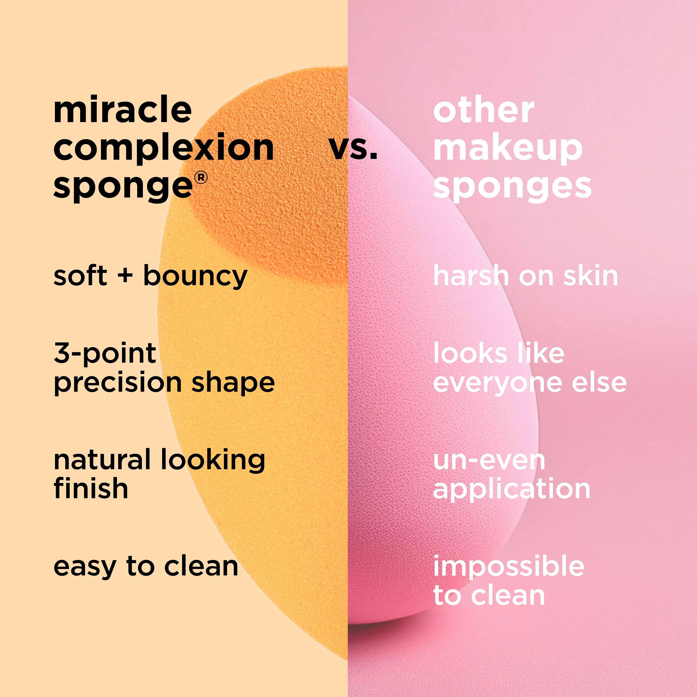 Real Techniques Miracle Complexion Esponja para Productos Líquidos: foundation, tintas e iluminadores.