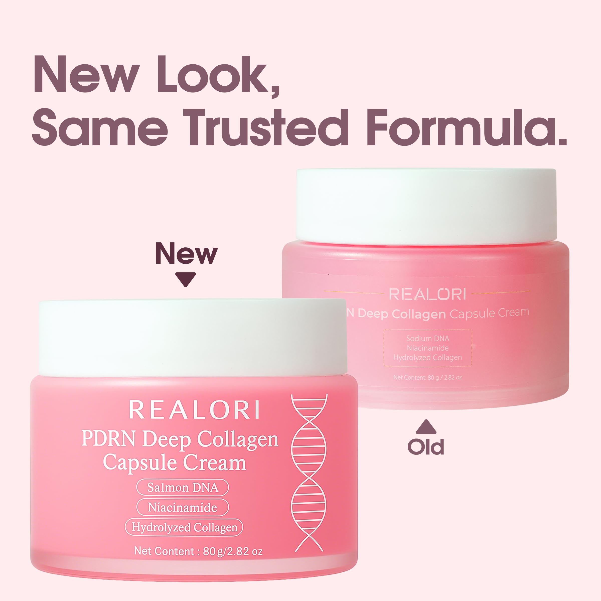 Realori Niacinamide glow capsule image illustrating improved texture and brightness.