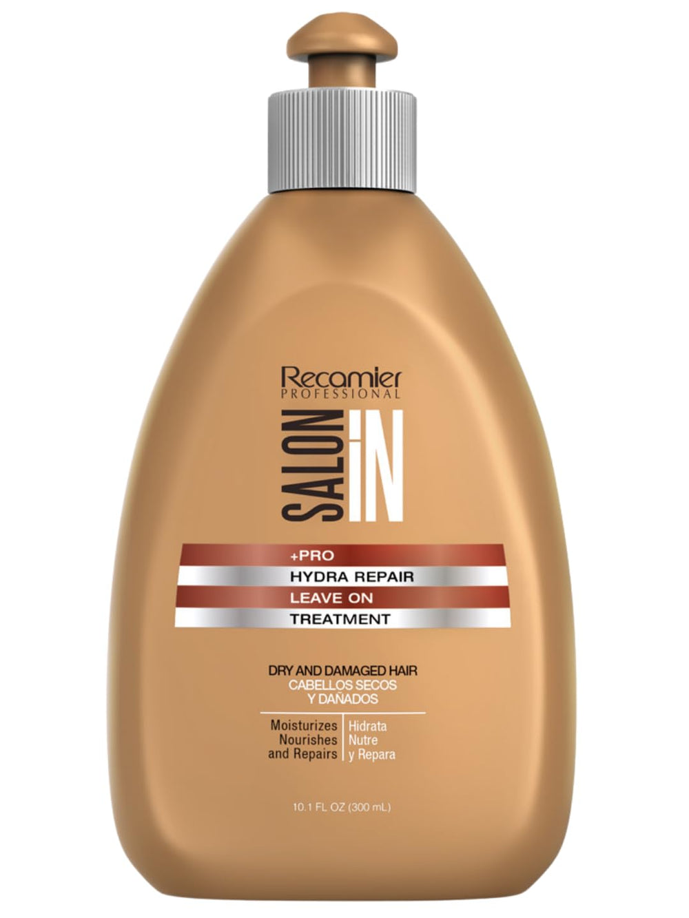 Recamier Salon In Hydra Repair botella sin enjuague para hidratación diaria.