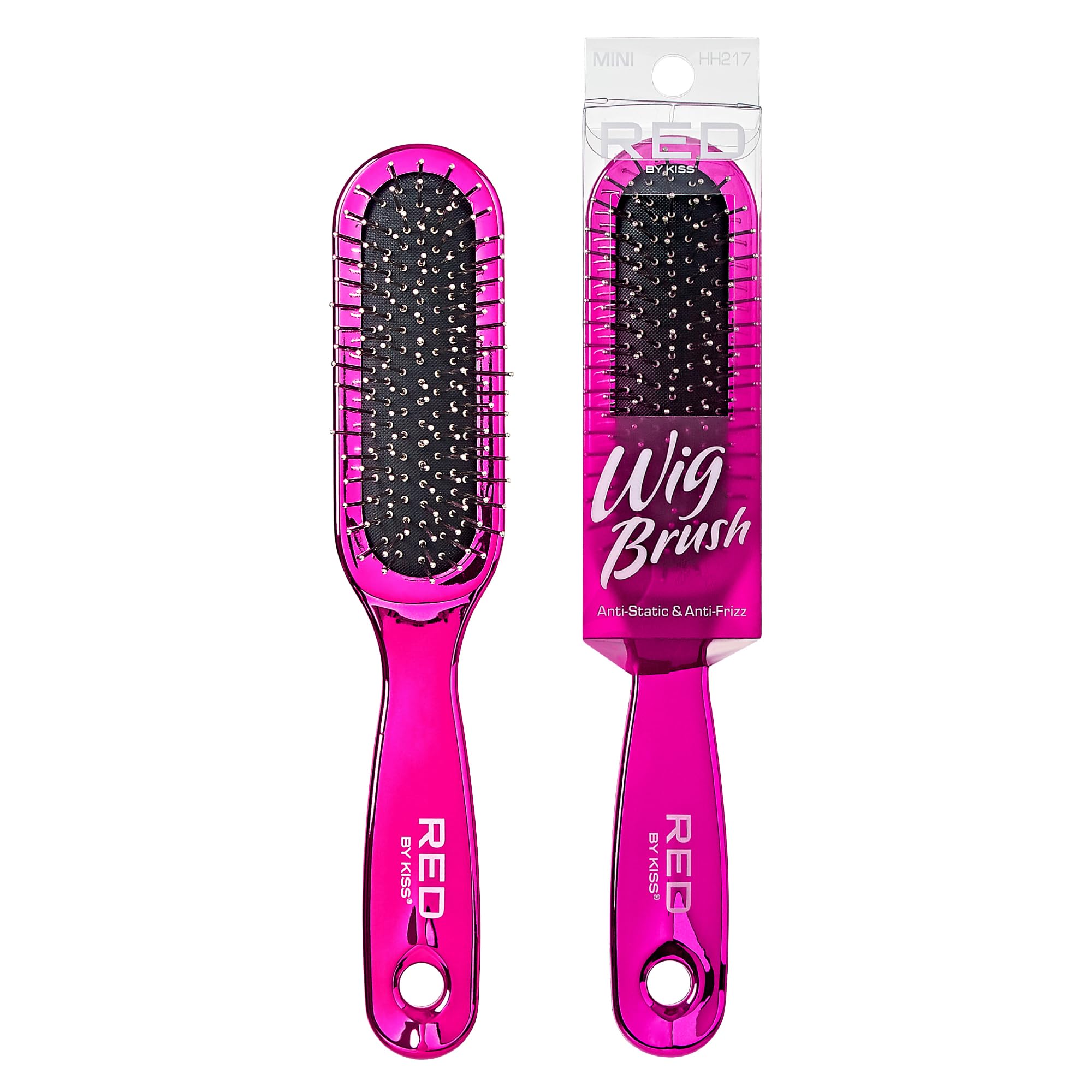 RED by Kiss: cepillo para extensiones y pelucas sin dañar las fibras.