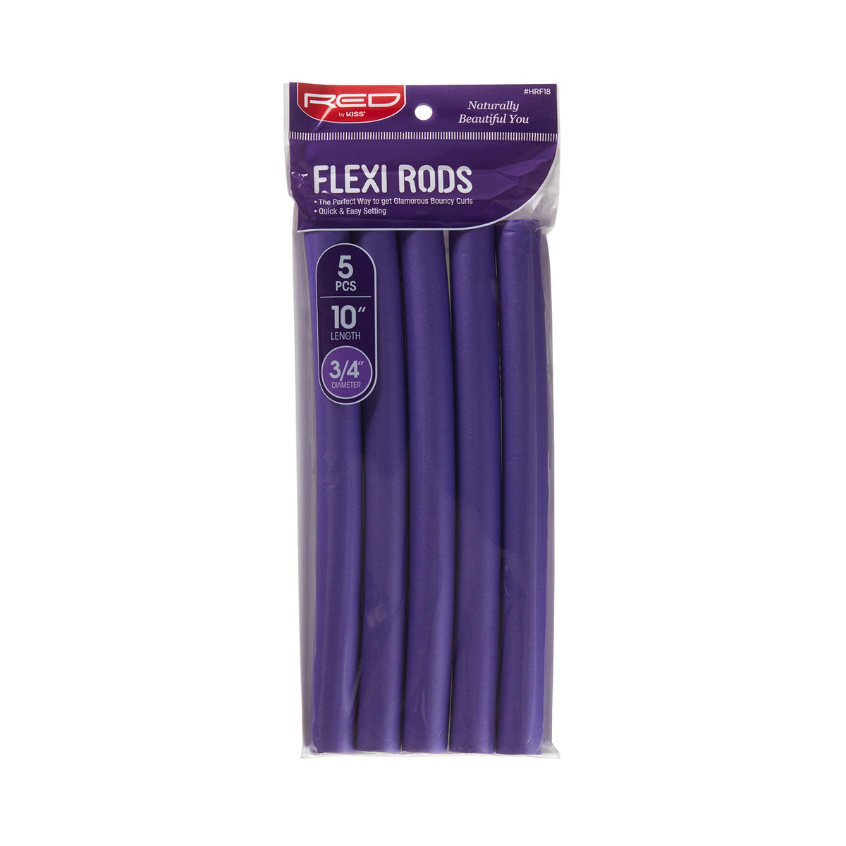 Red by Kiss Flexi Rods: rizos 90s sin calor y volumen suave.