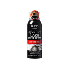 Red by Kiss Lace Bond Spray: precisión en la aplicación sobre el encaje para un acabado natural.