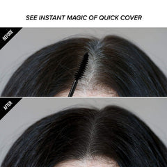 Gama de tonos variados para cabello rubio, castaño y negro con Red by Kiss Quick Cover.