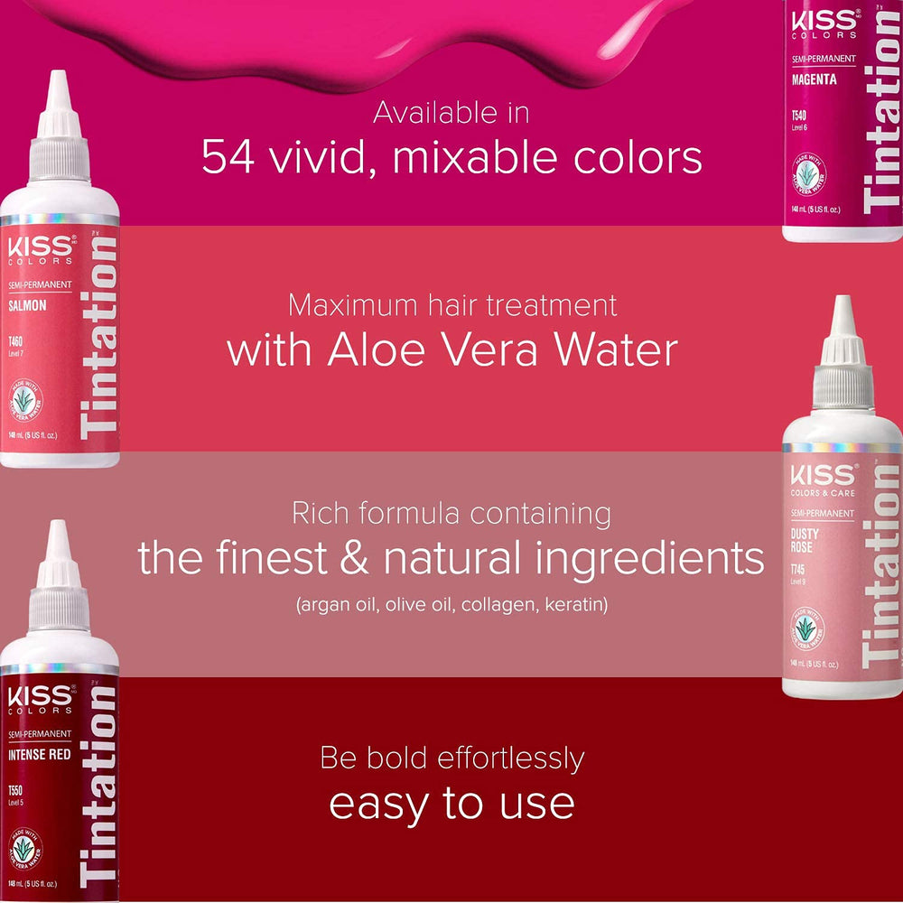 Red by Kiss Tintation aceite de argán para nutrición durante el color