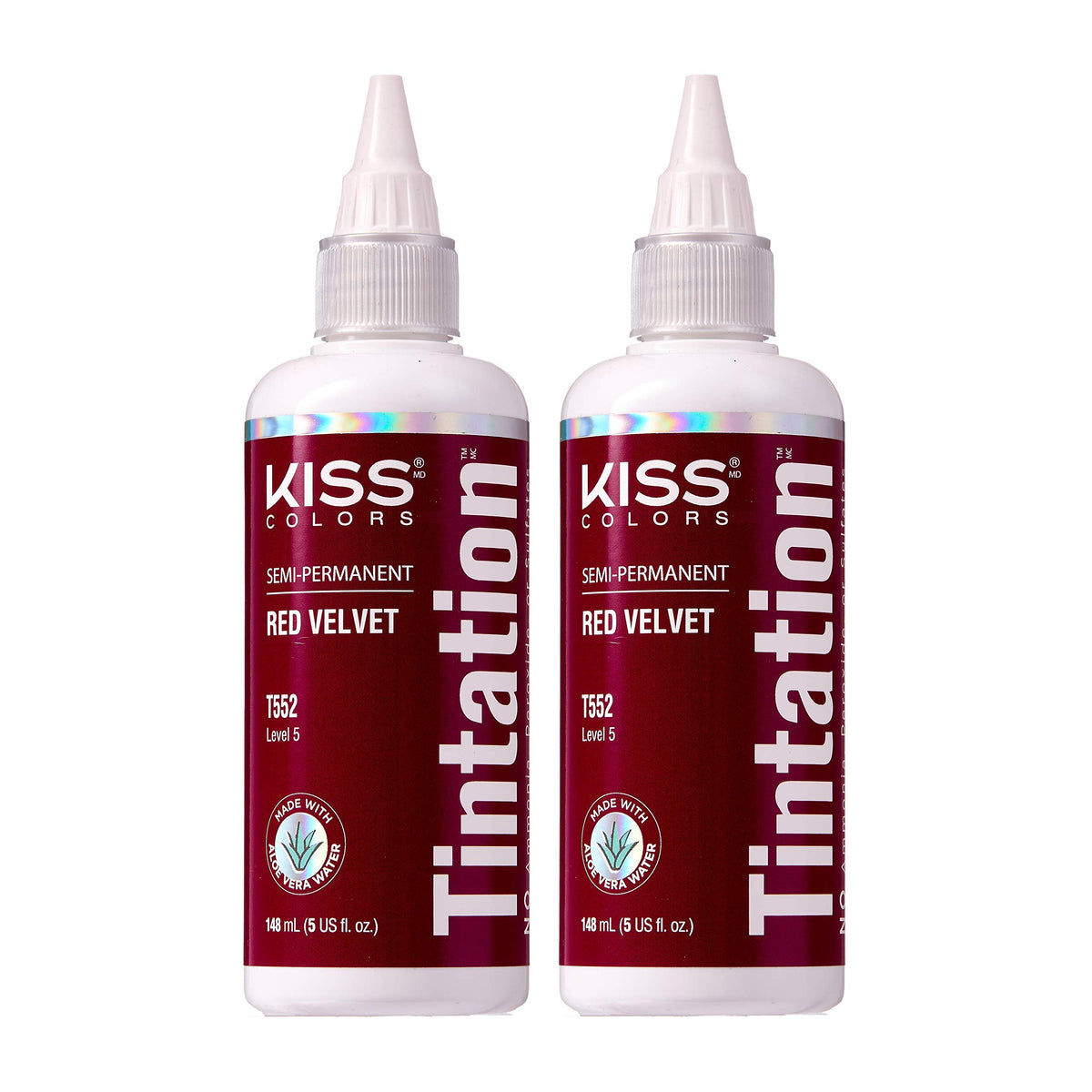 Red by Kiss Tintation bote Rojo Terciopelo, color intenso y duradero