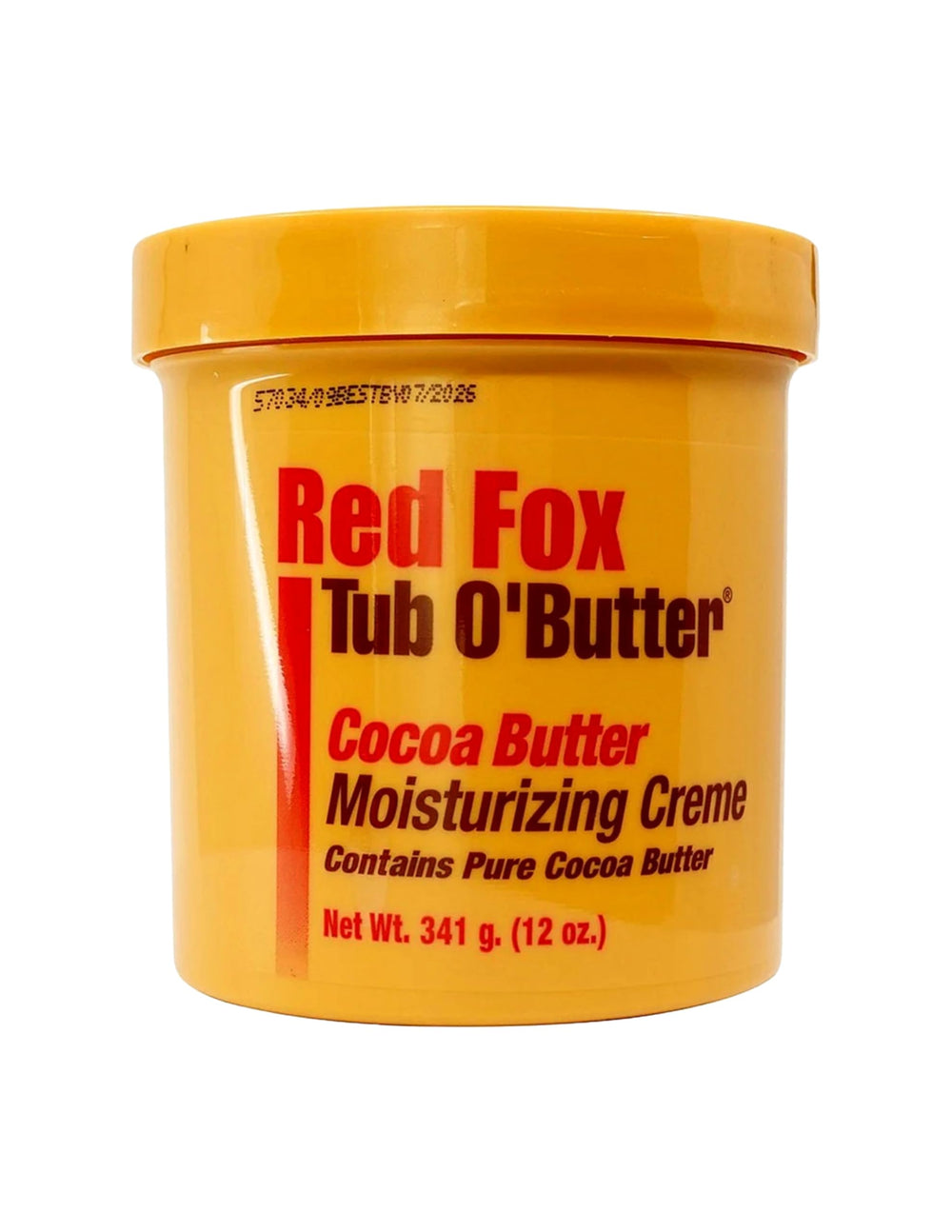 Red Fox Tubo de manteca de cacao, textura suave, ideal para cuidado diario de la piel.