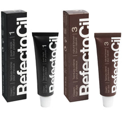 Refectocil No.1 negro puro, tinte profesional para color intenso.