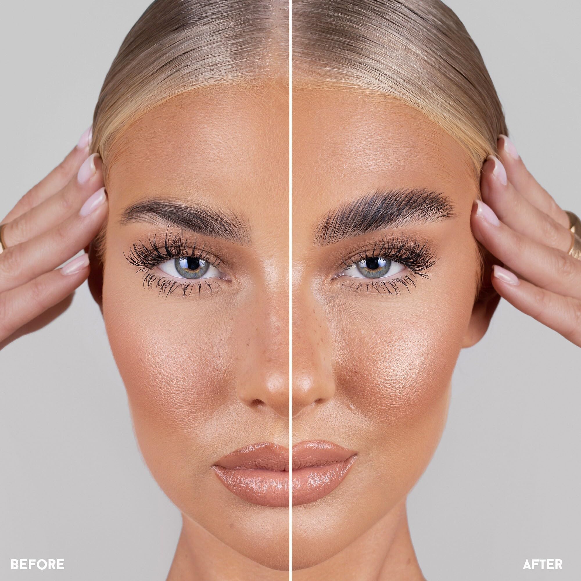 REFY Brow Sculpt muestra cejas definidas y acabado natural.