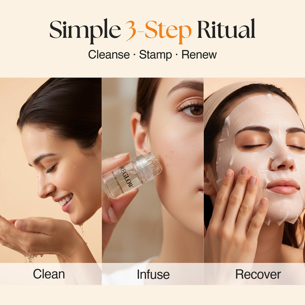ReGlow sistema premiado 2025 para cuidado facial.