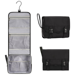 Relavel bolsa de aseo colgante compacta para viaje y organización.