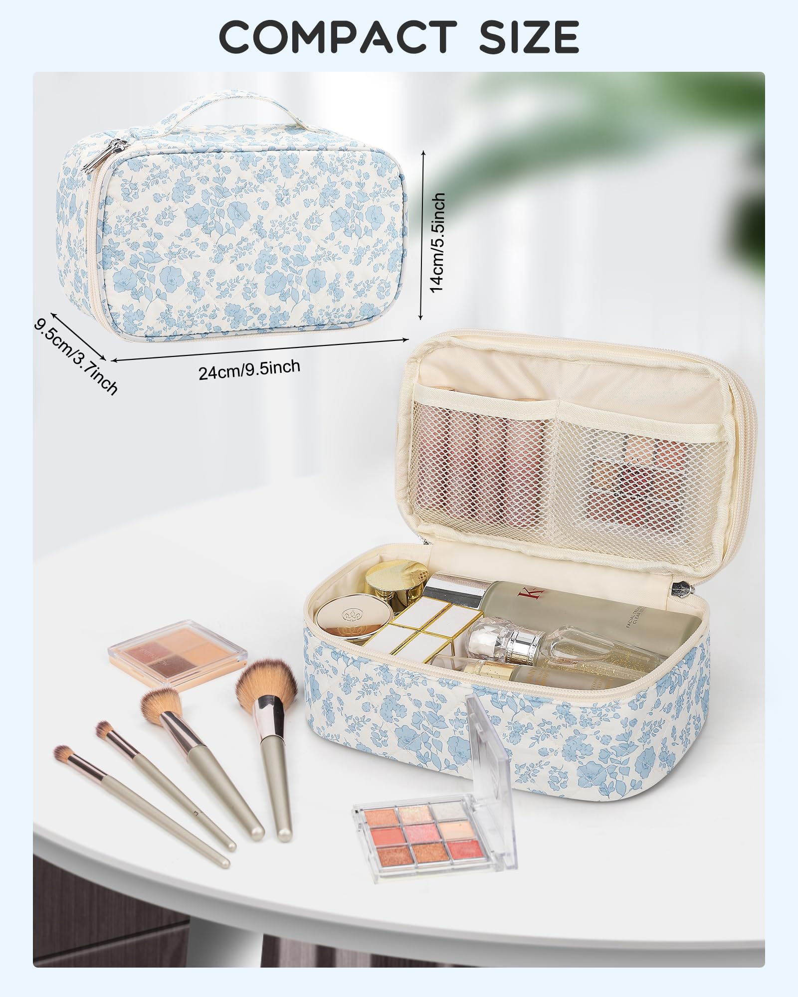 Relavel diseño compacto y ligero, perfecta para llevar en maletas o bolsos.
