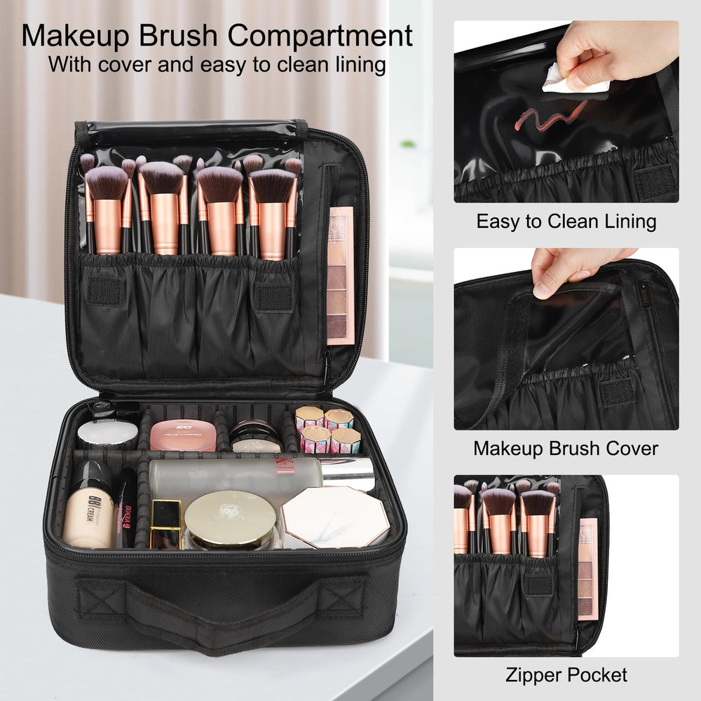 Relavel divisiones ajustables para pinceles y maquillaje