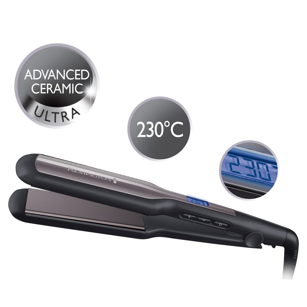 Remington S5525 PRO Ceramic Extra, acabado brillante para look pulido.