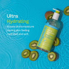 Renpure Kiwi textura espuma, limpieza suave que cuida la piel