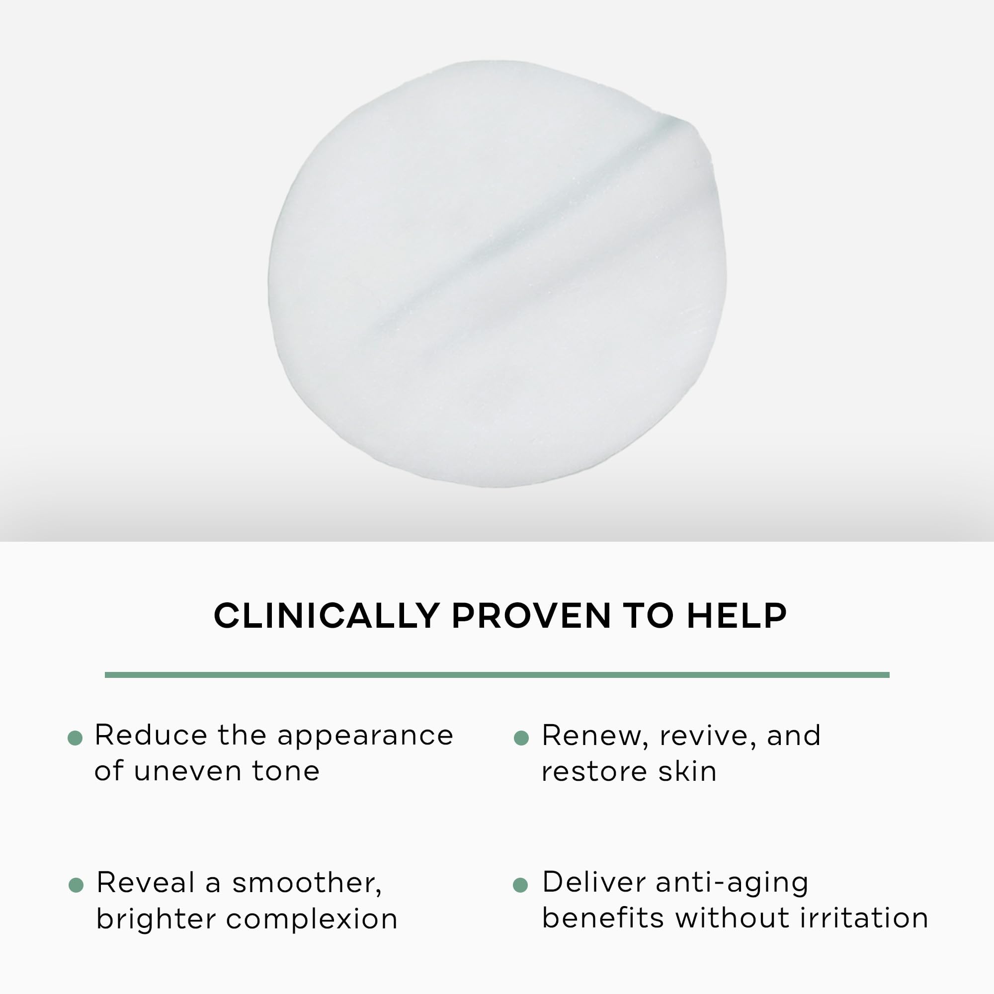 Replenix Glycolic 10% – etiqueta frontal – producto visible para uso diario suave.
