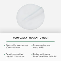 Replenix Glycolic 10% – etiqueta frontal – producto visible para uso diario suave.