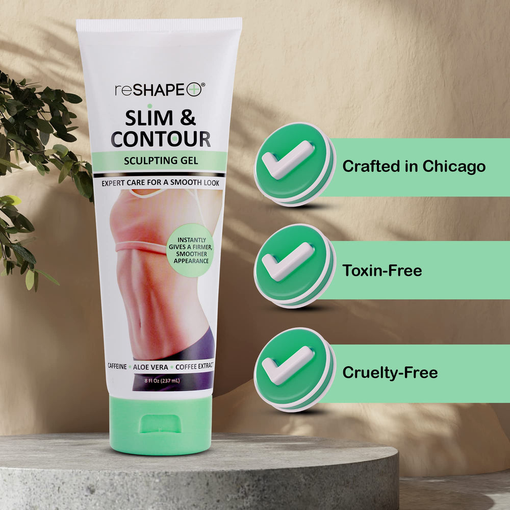 Reshape+ fórmula libre de crueldad animal, sin pruebas en animales.