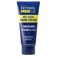 Retinol Crème Mains anti-ride, texture veloutée qui adoucit la peau.