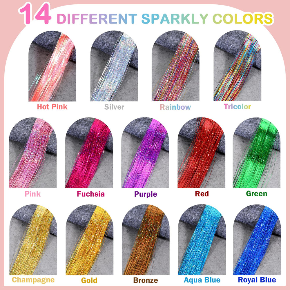 Revahope accesorios para coleta y gomas de colores para peinados seguros.