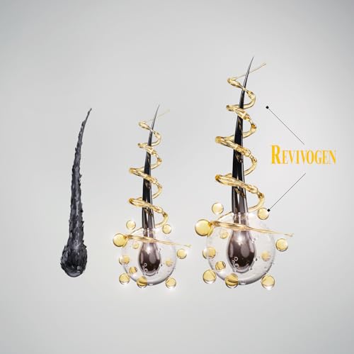 Revivogen MD Bio-Cleansing Shampoo espumoso, limpia el cuero cabelludo y residuos.