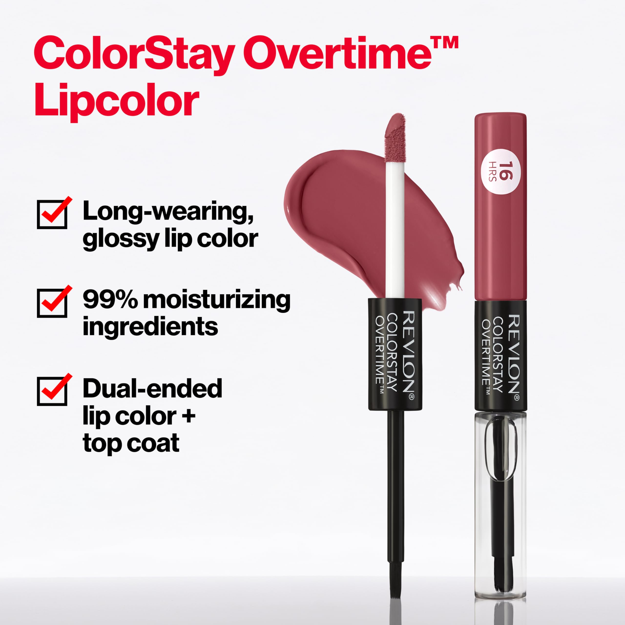 REVLON brillant transparent apporte hydratation et éclat.