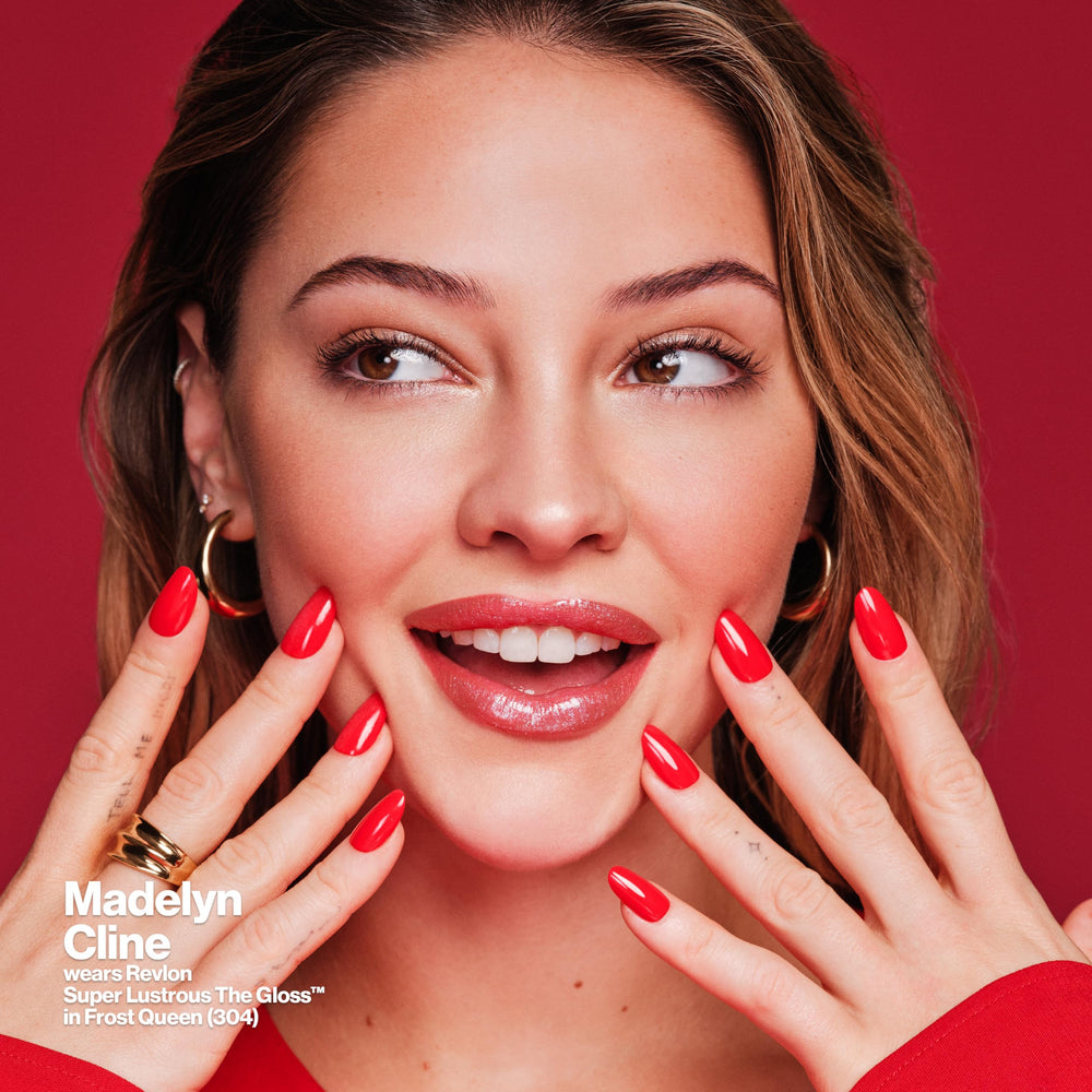 REVLON brillo labial acabado brillante de alta luminosidad.