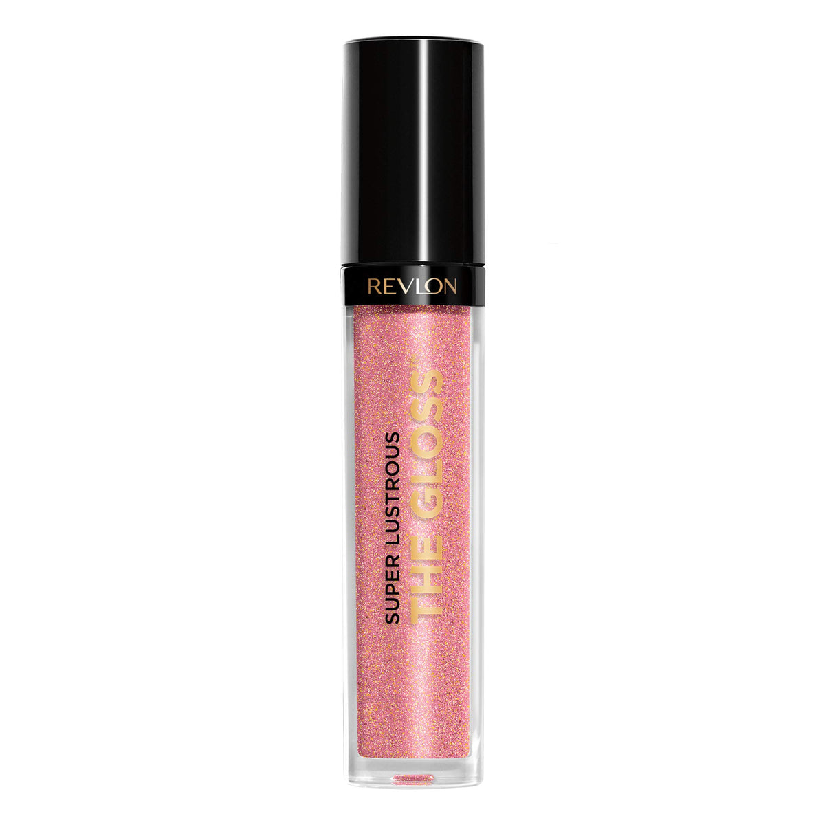 REVLON Brillo de labios Rose Quartz con aplicador amplio para cobertura uniforme.