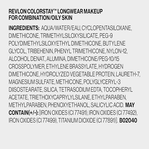 REVLON ColorStay cobertura modulable para un acabado natural.