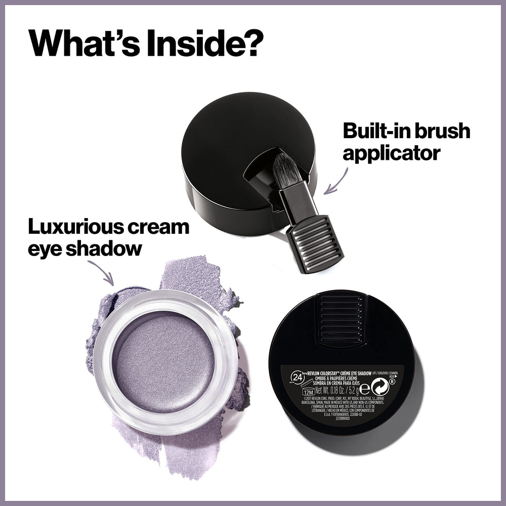 Sombra REVLON ColorStay Negro 735, efecto definido para delineado